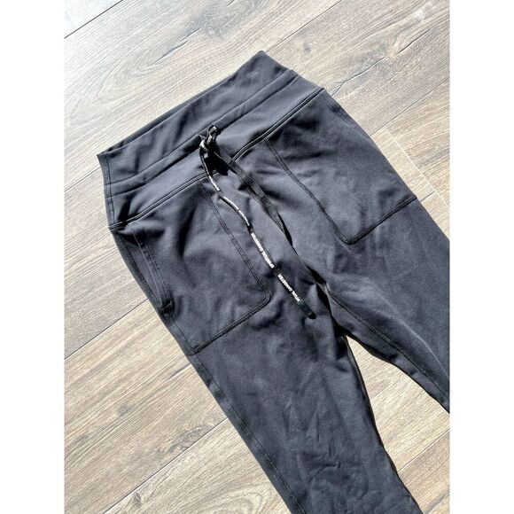 Spiritual Gangster Women's Black Jogger Sweatpants Drawstring Athleisure - Picture 3 of 9